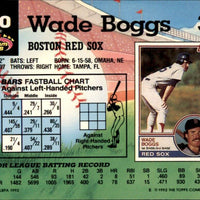 Wade Boggs 1992 Topps Stadium Club Series Mint Card #520