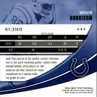 Marvin Harrison 2006 Upper Deck Sweet Spot Mint Card #45