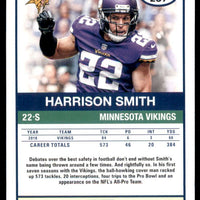 Harrison Smith 2019 Score GOLD Series Mint Card #237