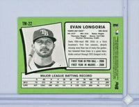 Evan Longoria  2013 Topps Update 1971 Mini Series Mint Card #TM-22
