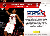 DeMar DeRozan 2010 2011 Panini Season Update Rookie Challenge Series Mint Card #10
