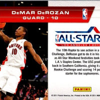 DeMar DeRozan 2010 2011 Panini Season Update Rookie Challenge Series Mint Card #10