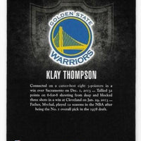 Klay Thompson 2013 2014 Panini Crusade BLUE Series Mint Card #28