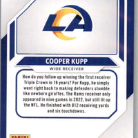 Cooper Kupp 2023 Panini Prestige Youth Movement Series Mint Card #9