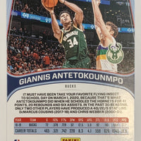 Giannis Antetokounmpo 2019 2020 Panini Chronicles Marquee Series Mint Card #248