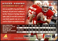 Steve Young 1995 Pinnacle Series Mint Card #62
