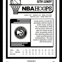 Seth Lundy 2023 2024 Panini Hoops Series Mint Rookie Card #244