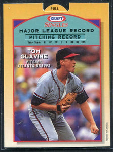 Tom Glavine 1994 Kraft Singles Superstars Pop-Up Series Mint Card #22