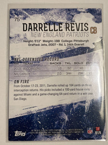 Darrelle Revis 2014 Topps Fire Series Mint Card #75