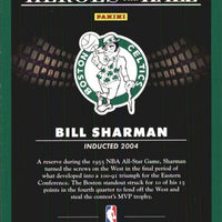 Bill Sharman 2012 2013 Panini Heroes of the Hall Series Mint Card #15