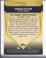 Derek Jeter 2012 Topps Golden Greats Series Mint Card #GG28
