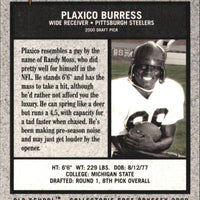 Plaxico Burress 2000 Collector's Edge Odyssey Old School Series Mint Rookie Card #OS25