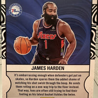 James Harden 2022 2023 Panini Contenders Game Night Ticket Series Mint Card #3