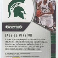 Cassius Winston 2020 2021 Panini Draft Picks Silver Series Mint Rookie Card #69