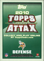 Jared Allen 2010 Topps Attax Code Card Series Mint Card
