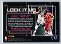 Jimmy Butler 2018 2019 Donruss Lock It Up Series Mint Card #1
