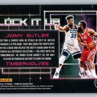 Jimmy Butler 2018 2019 Donruss Lock It Up Series Mint Card #1