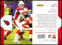 Josh Rosen 2019 Score Signal Callers Series Mint Card #SC-7
