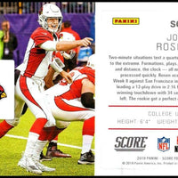 Josh Rosen 2019 Score Signal Callers Series Mint Card #SC-7