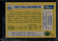 Cris Collinsworth 1982 Topps Series Card #44
