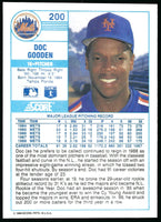 Dwight Gooden 1989 Score Series Mint Card #200
