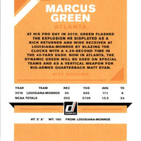 Marcus Green 2019 Panini Donruss Series Mint Rookie Card #283
