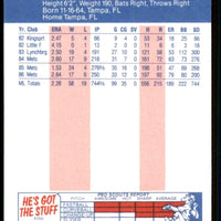 Dwight Gooden 1987 Fleer Series Mint Card #9