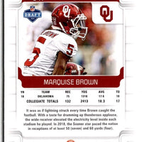 Marquise Brown 2019 Panini Score Series Mint Rookie Card #347