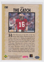 Joe Montana 1995 Collector's Choice Trilogy Series Mint Card #MT4
