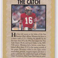 Joe Montana 1995 Collector's Choice Trilogy Series Mint Card #MT4