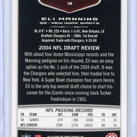 Eli Manning 2009 Bowman Draft Series Mint Card #3