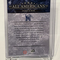 Derrick Rose 2008 Press Pass Reflectors All American Series Mint Rookie Card #45