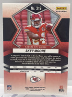 Skyy Moore 2022 Panini Mosaic Mint Rookie Card #319
