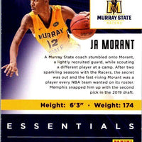 Ja Morant 2022 2023 Panini Chronicles Essentials Draft Picks Series Mint Card #23