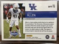 Josh Allen 2019 Score Gold NFL Draft Series Mint Rookie Card #DFT-12
