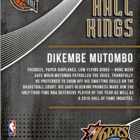 Dikembe Mutombo 2018 2019 Donruss Hall Kings Series Mint Card #1