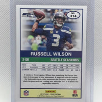 Russell Wilson 2019 Panini Score SCORECARD Series Mint Card #314