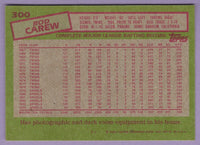Rod Carew 1985 Topps Series Mint Card #300
