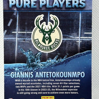 Giannis Antetokounmpo 2023 2024 NBA Hoops Pure Players Series Mint Card #3