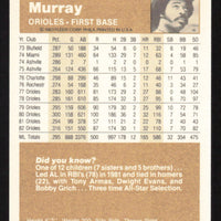 Eddie Murray 1983 Fleer Series Mint Card #67