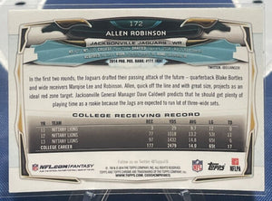 Allen Robinson 2014 Topps Chrome Series Mint Rookie Card #172