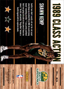 Gary Payton 2013 2014 Hoops Class Action Series Mint Card #23