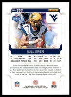 Will Grier 2019 Panini Score Series Mint Rookie Card #333
