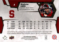 Andrew Luck 2014 Upper Deck Series Mint Card #1
