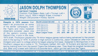 Jason Thompson 1980 Kellogg's Cereal 3D Mint Card #17
