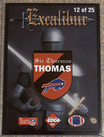 Thurman Thomas 1994 Collector’s Edge 22K Gold Excalibur Series Mint Card #12
