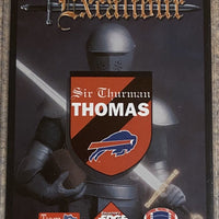 Thurman Thomas 1994 Collector’s Edge 22K Gold Excalibur Series Mint Card #12
