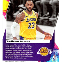 LeBron James 2019 2020 Panini Mosaic Stare Masters Series Mint Card #13