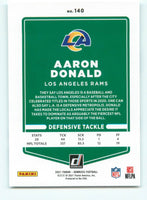 Aaron Donald 2021 Donruss Series Mint Card #140
