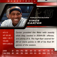 Vince Carter 2005 2006 Upper Deck ESPN Series Mint Card #52